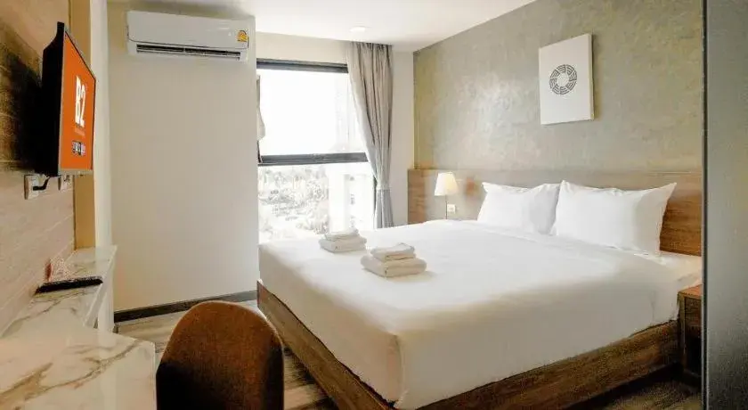 Bed in B2 Khon Kaen Premier Hotel Bed in B2 Khon Kaen Premier Hotel