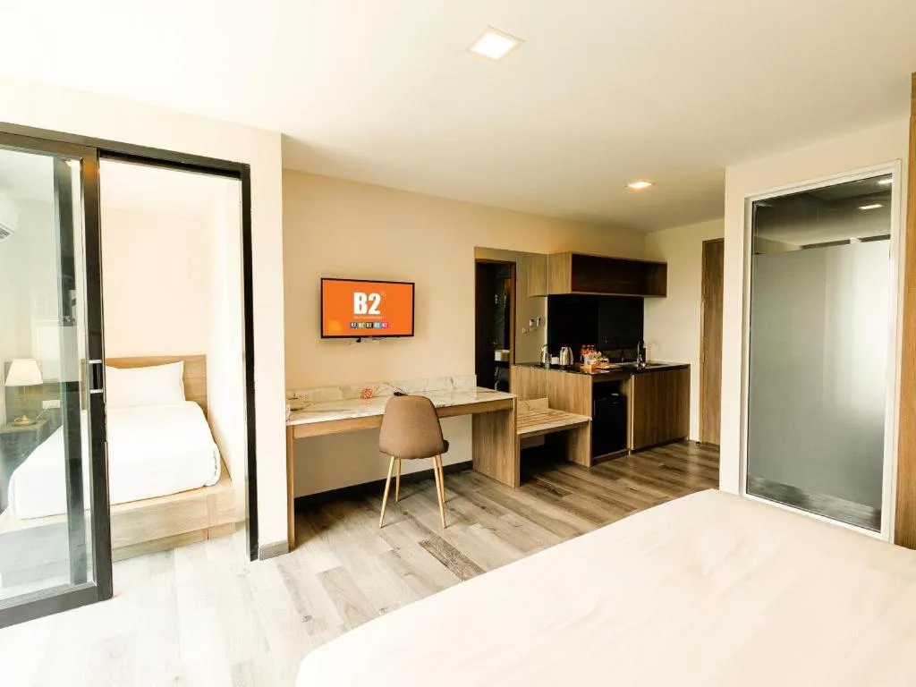 Bed in B2 Khon Kaen Premier Hotel