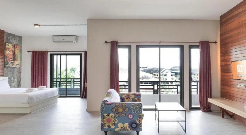 Bed in B2 Chiang Rai Phahonyothin Boutique & Budget Hotel