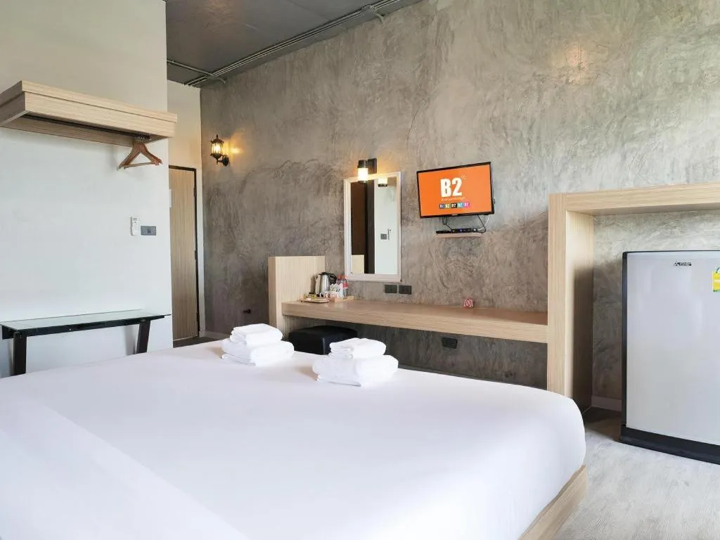 Bed in B2 Chiang Rai Phahonyothin Boutique & Budget Hotel