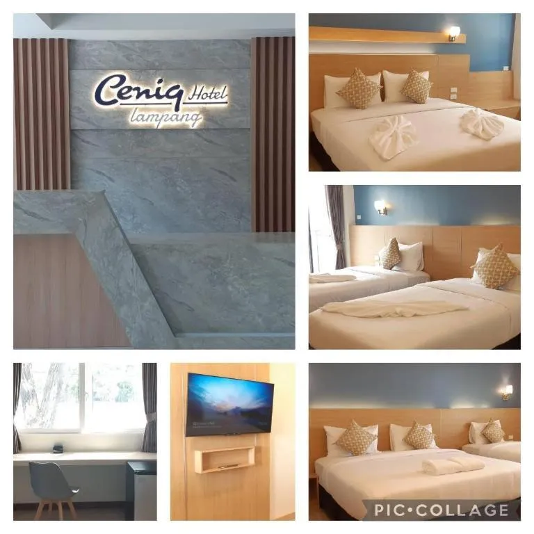 Bed in Ceniq Hotel