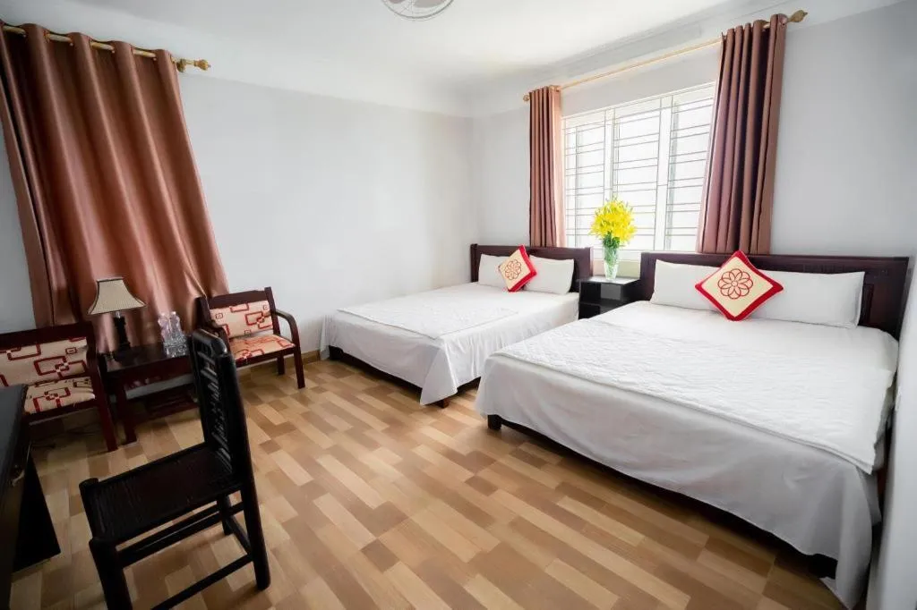 Bed in Khách sạn Moonlight Hotel - Mặt biển Hải Tiến