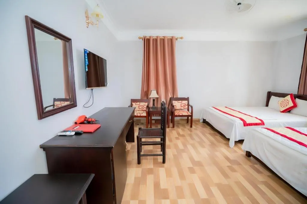 Bed in Khách sạn Moonlight Hotel - Mặt biển Hải Tiến