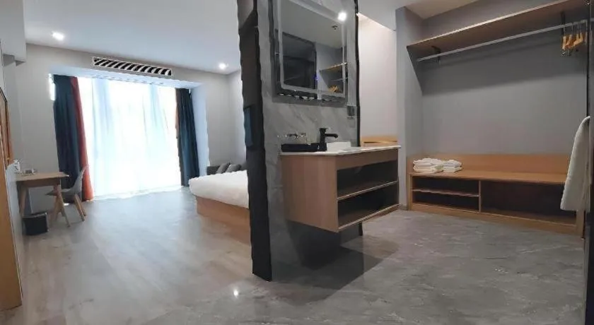 Bed in Borrman Hotel Jiangyin Zhouzhuang