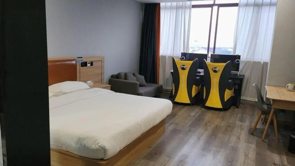 Bed in Borrman Hotel Jiangyin Zhouzhuang