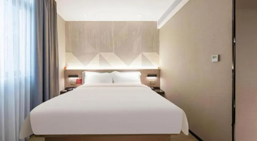 Bed in Borrman Hotel Lianjiang Avenue Xinyuan International Plaza