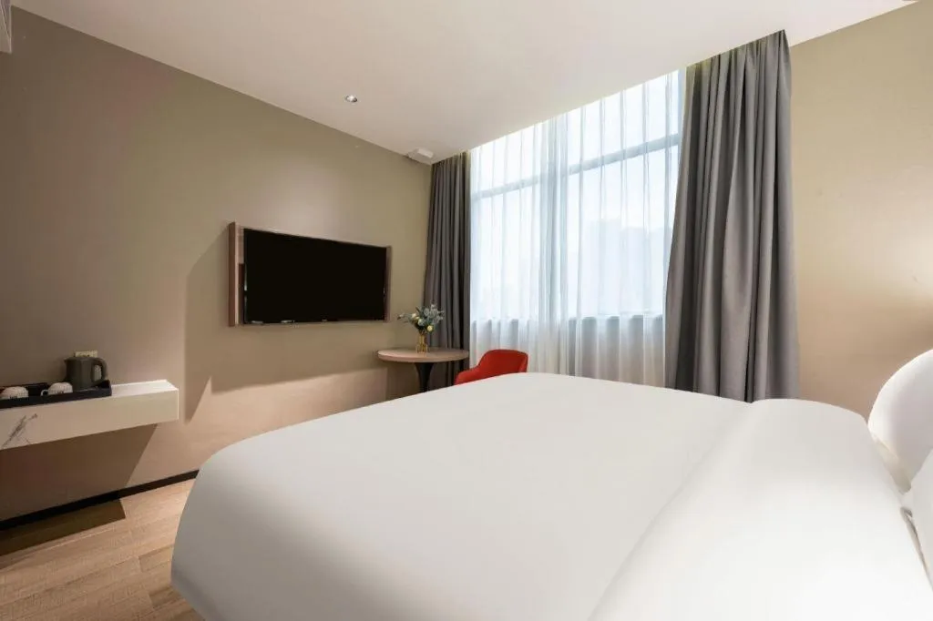 Bed in Borrman Hotel Lianjiang Avenue Xinyuan International Plaza