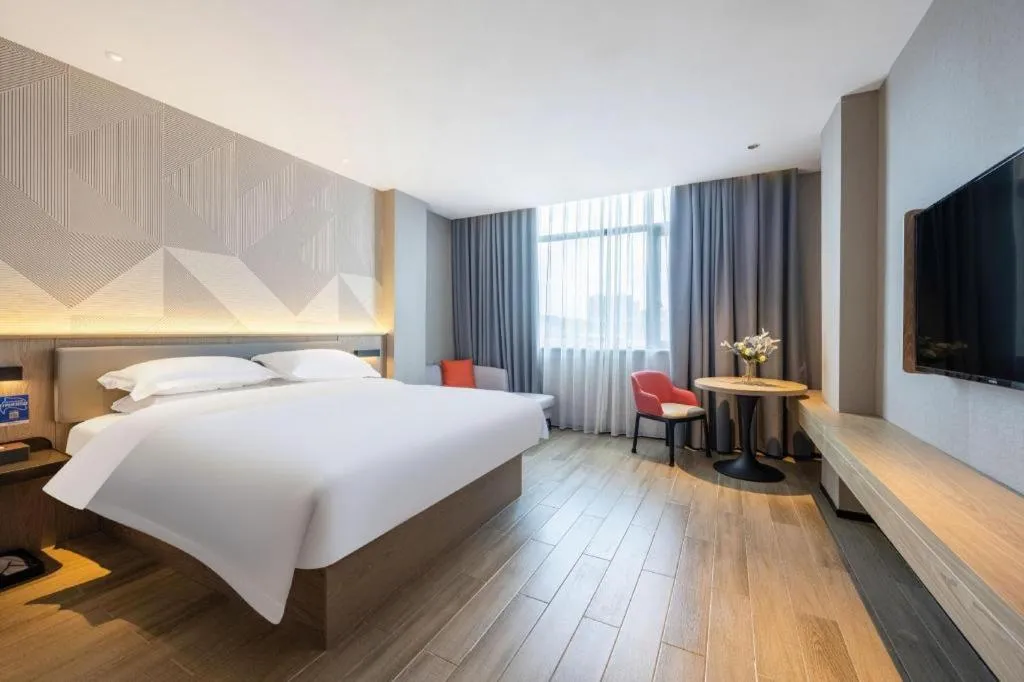 Bed in Borrman Hotel Lianjiang Avenue Xinyuan International Plaza