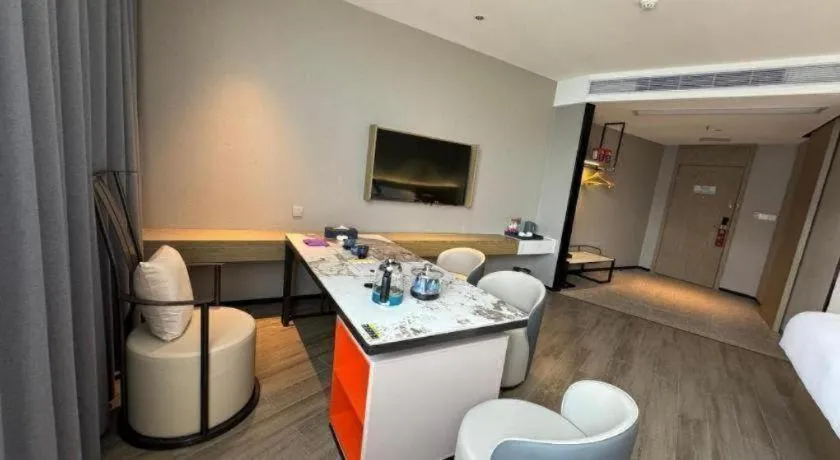 Bed in Borrman Hotel Lianjiang Avenue Xinyuan International Plaza