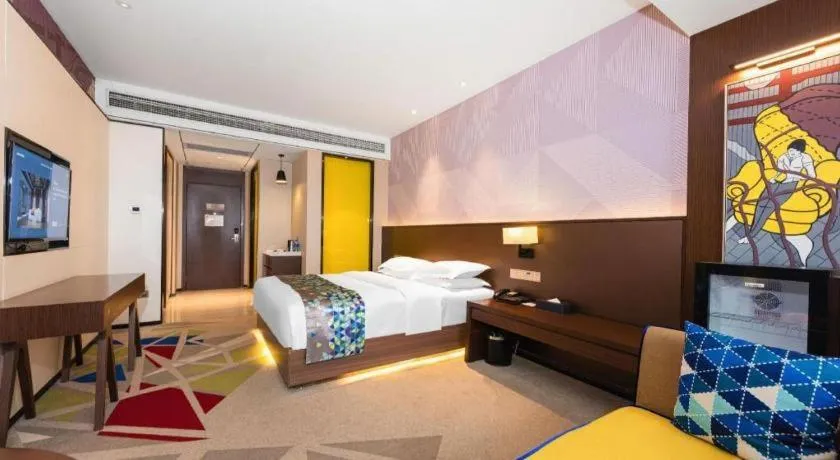 Bed in Borrman Hotel Wuhan Hankou Railway Station Metro Station