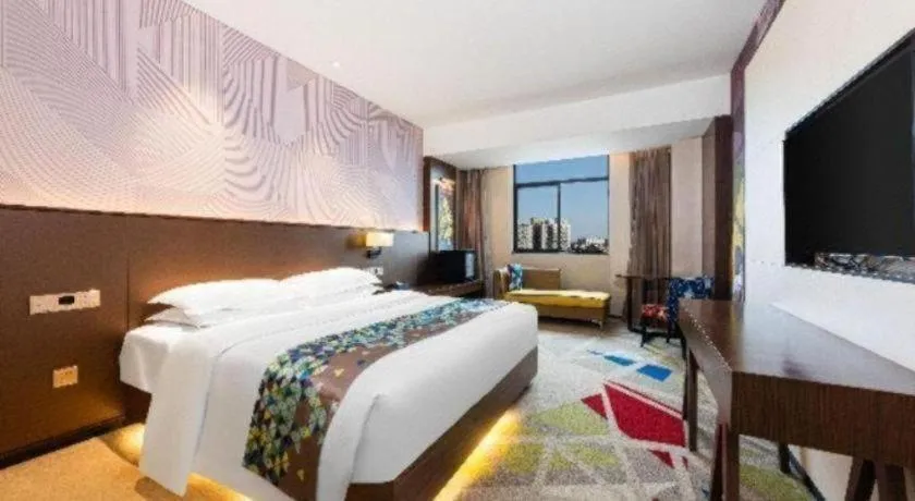 Bed in Borrman Hotel Wuhan Hankou Railway Station Metro Station