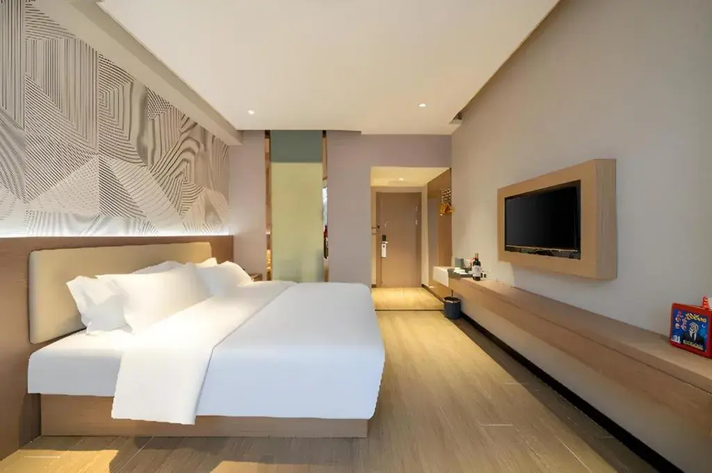 Bed in Borrman Hotel Xiantao Wushang Gymnasium Bed in Borrman Hotel Xiantao Wushang Gymnasium