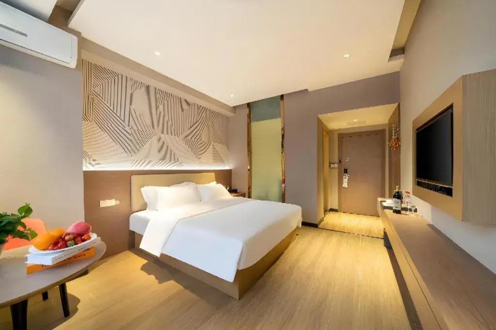 Bed in Borrman Hotel Xiantao Wushang Gymnasium Bed in Borrman Hotel Xiantao Wushang Gymnasium