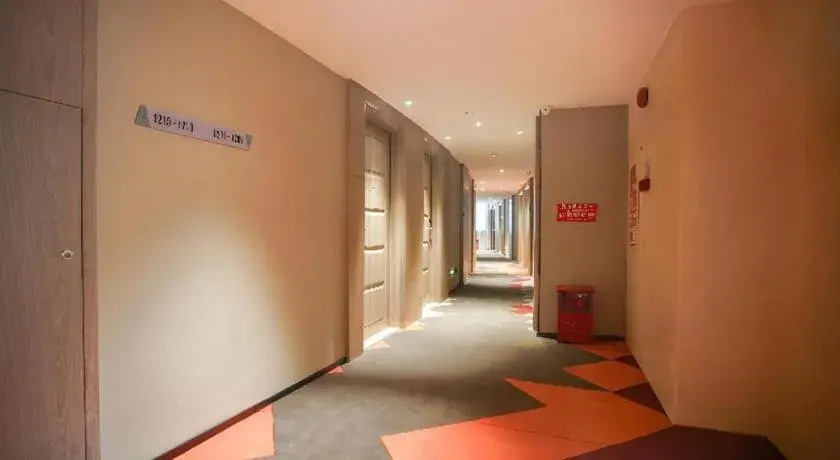 Bed in Borrman Hotel Yangjiang Baili Square Bed in Borrman Hotel Yangjiang Baili Square