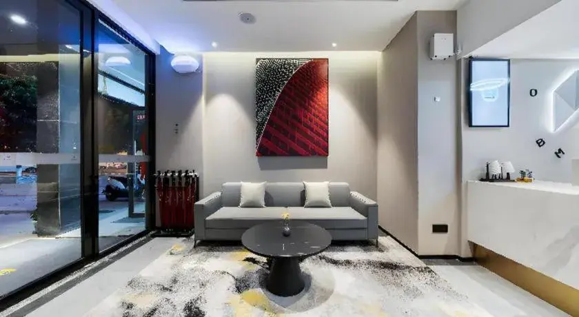 Bed in Borrman Hotel Deyang Wuzhou Square Bed in Borrman Hotel Deyang Wuzhou Square