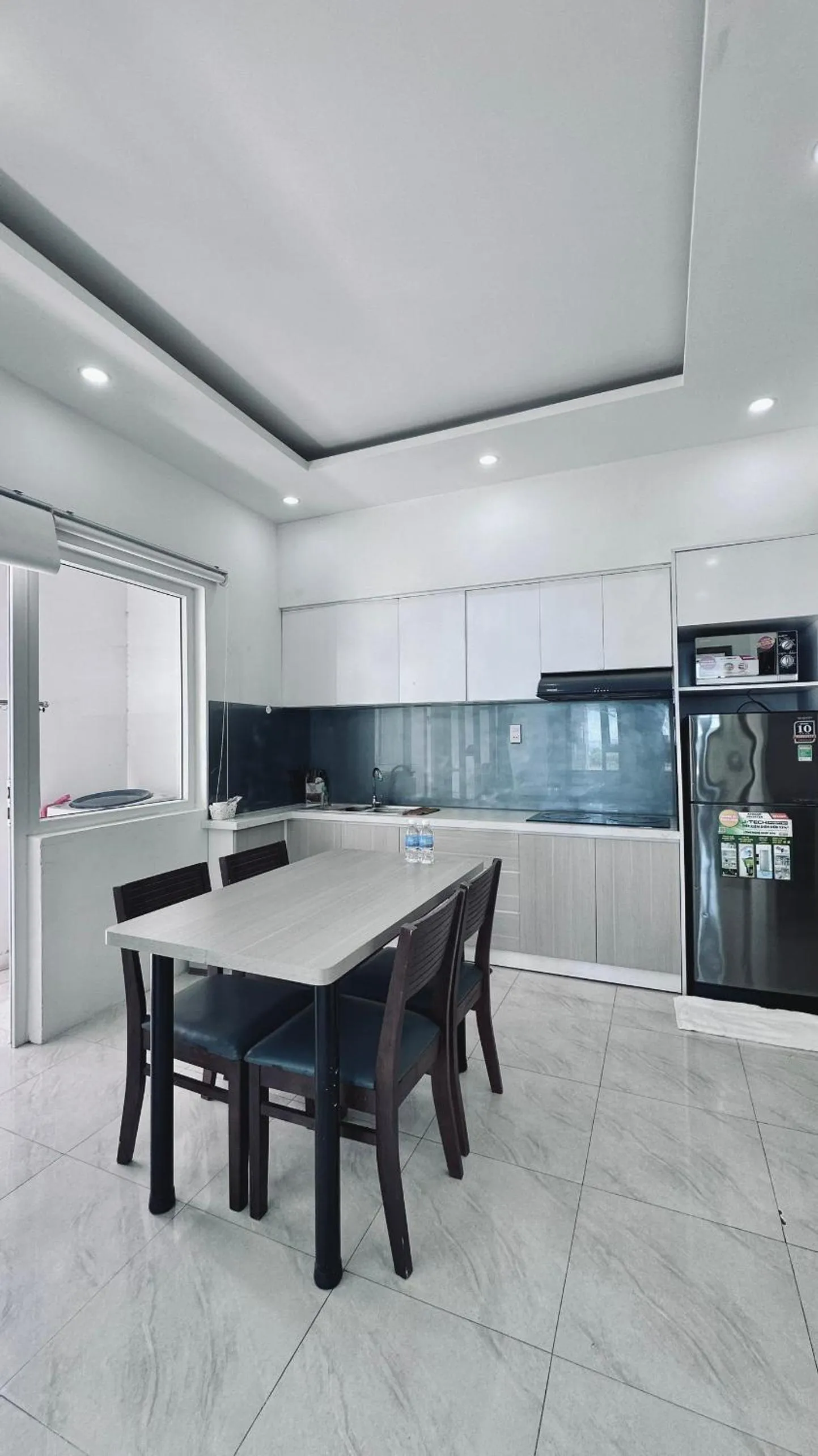 Kitchen or kitchenette in Sea Inn - Nha Trang Apartment