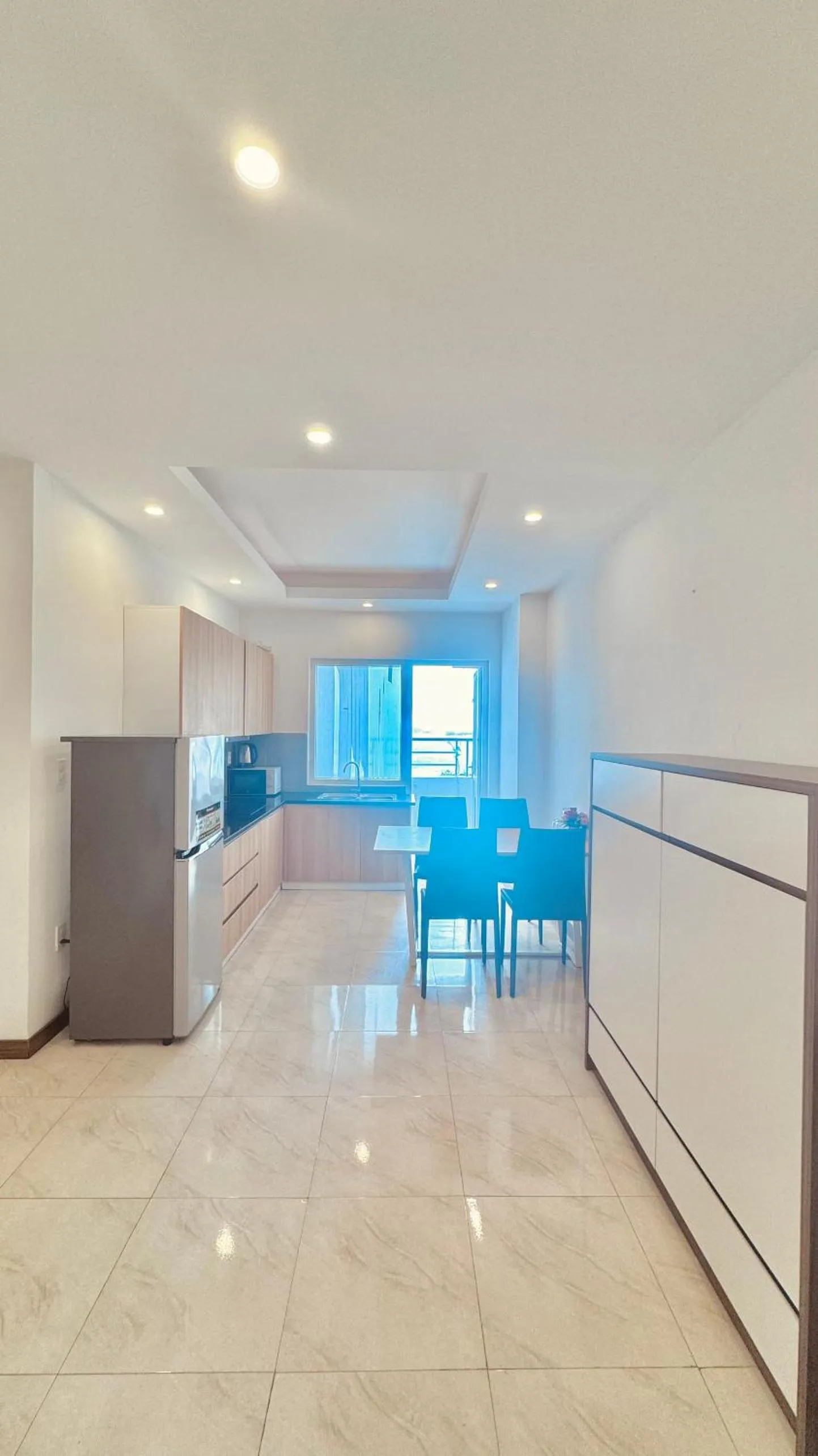 Kitchen or kitchenette in Sea Inn - Nha Trang Apartment