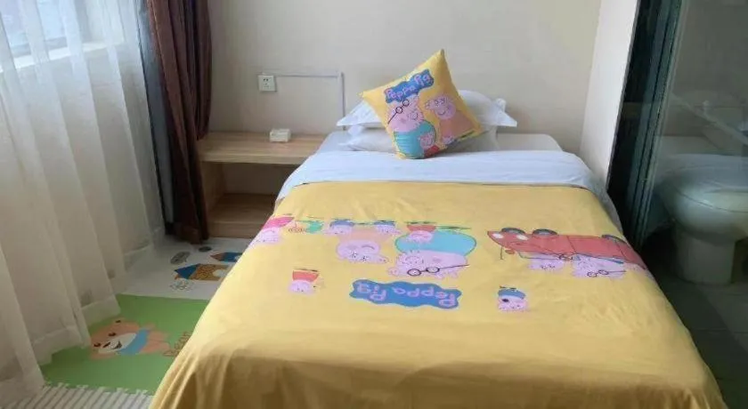Bed in City Comfort Inn Yichang Wanda Plaza Yunhe Park