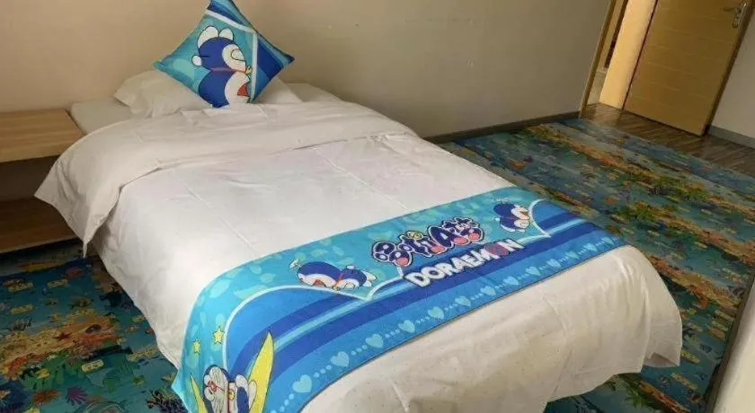 Bed in City Comfort Inn Yichang Wanda Plaza Yunhe Park