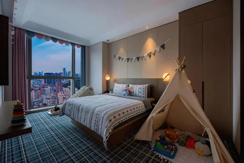 Bed in Onejee Hotel Shenzhen