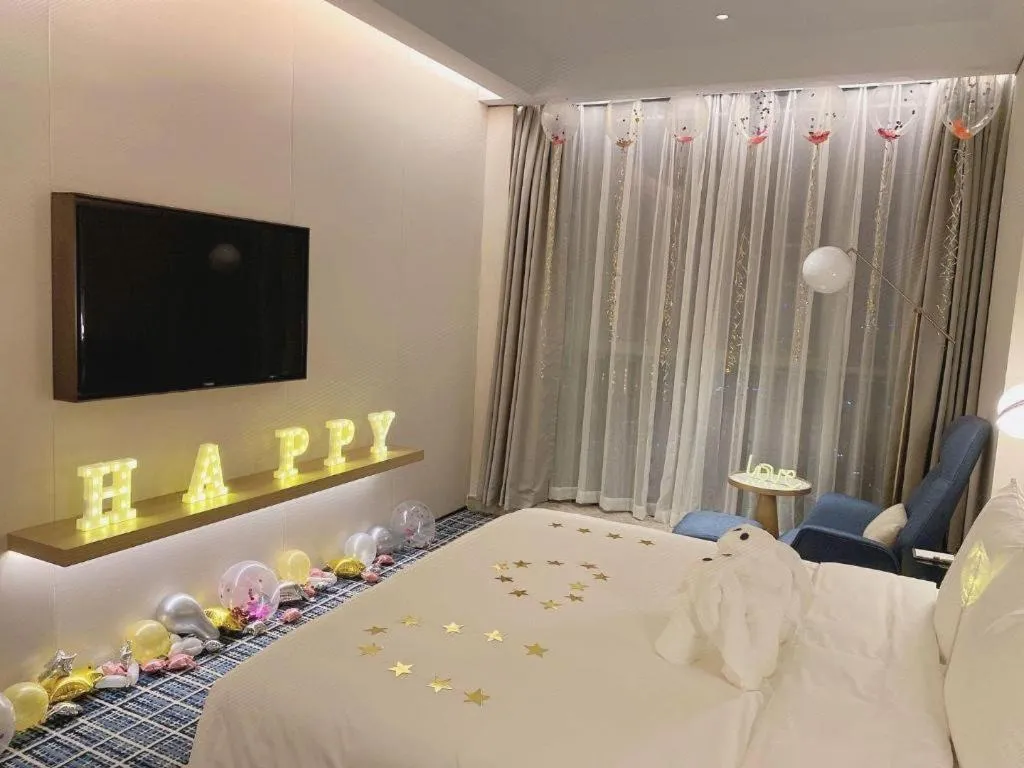 Bed in Onejee Hotel Shenzhen