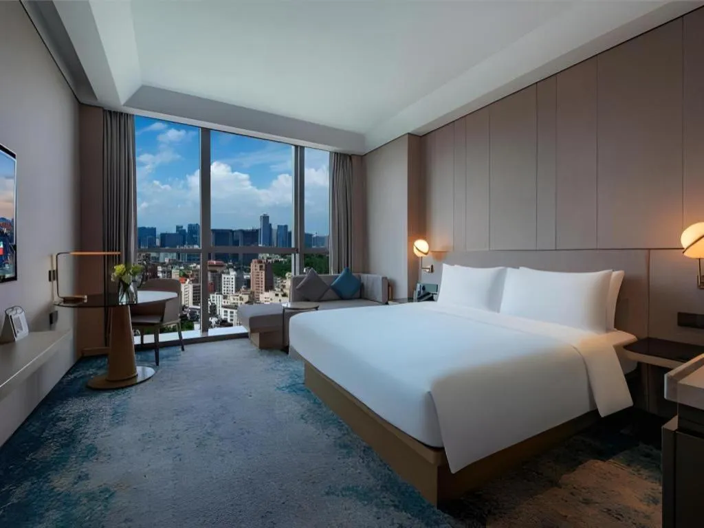 Bed in Onejee Hotel Shenzhen