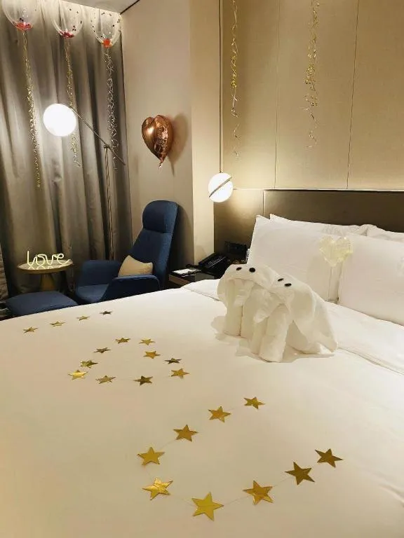 Bed in Onejee Hotel Shenzhen