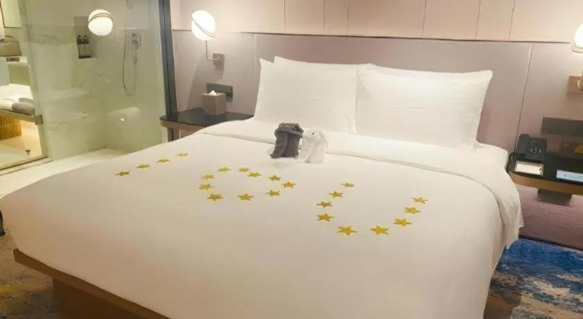 Bed in Onejee Hotel Shenzhen