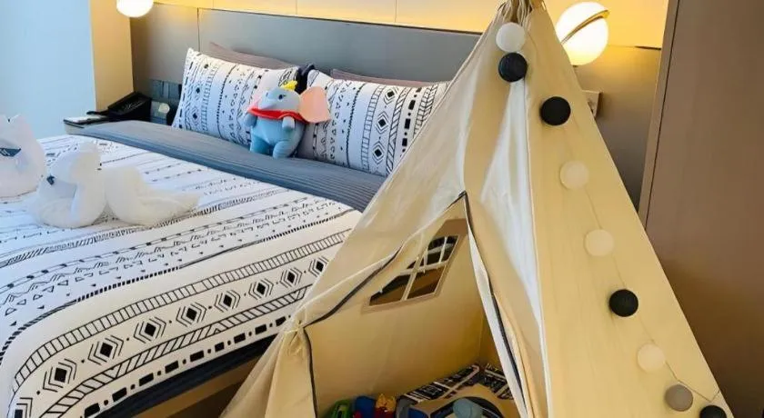 Bed in Onejee Hotel Shenzhen