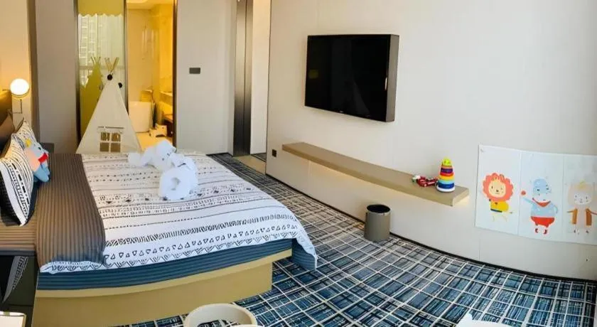 Bed in Onejee Hotel Shenzhen