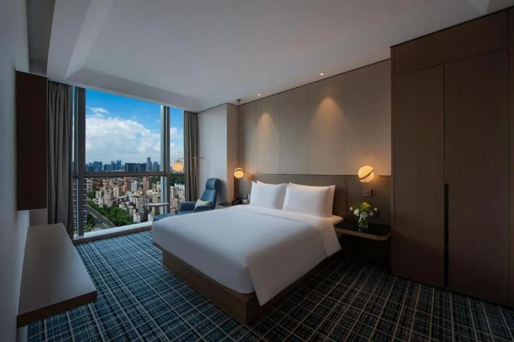 Bed in Onejee Hotel Shenzhen