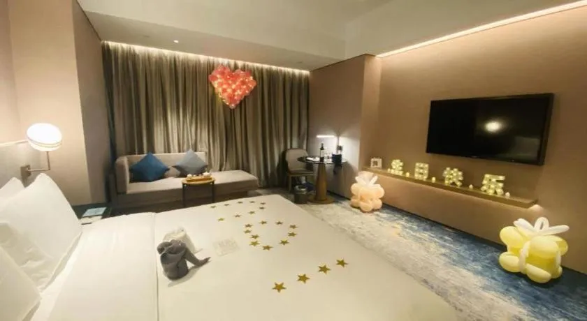 Bed in Onejee Hotel Shenzhen