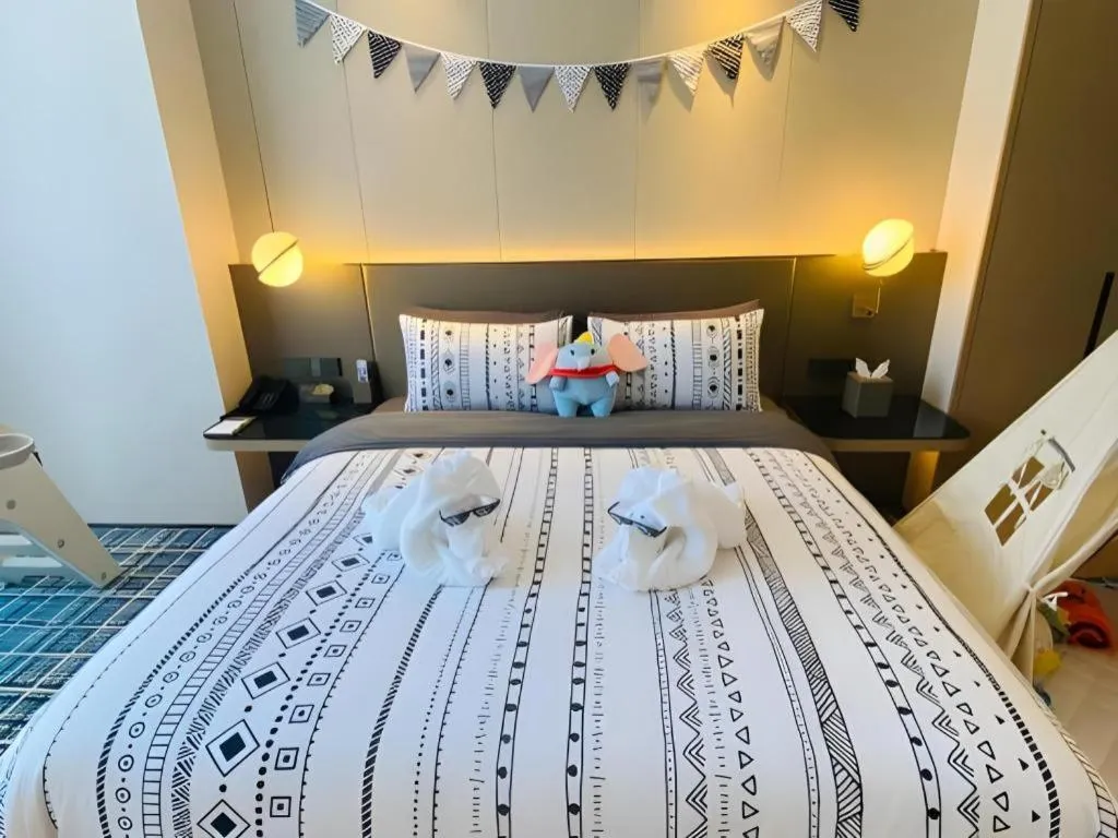 Bed in Onejee Hotel Shenzhen