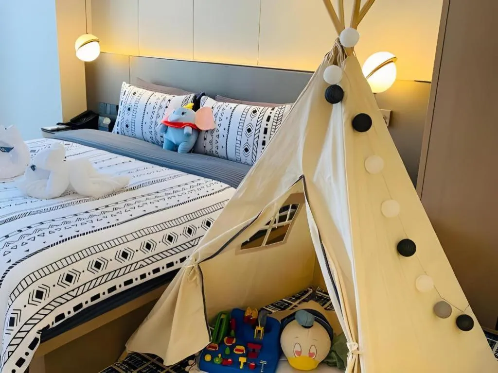 Bed in Onejee Hotel Shenzhen