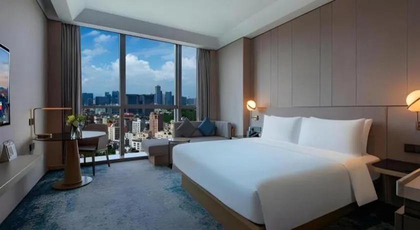 Bed in Onejee Hotel Shenzhen