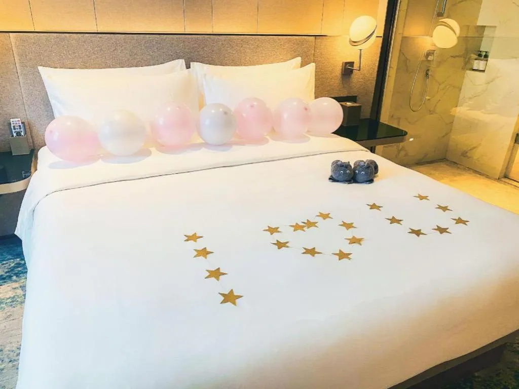 Bed in Onejee Hotel Shenzhen