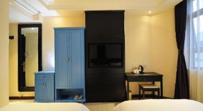 Bed in Super 8 Hotel Guiyang Qianling Park Ruijin North Road