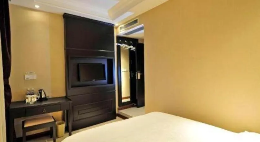 Bed in Super 8 Hotel Guiyang Qianling Park Ruijin North Road