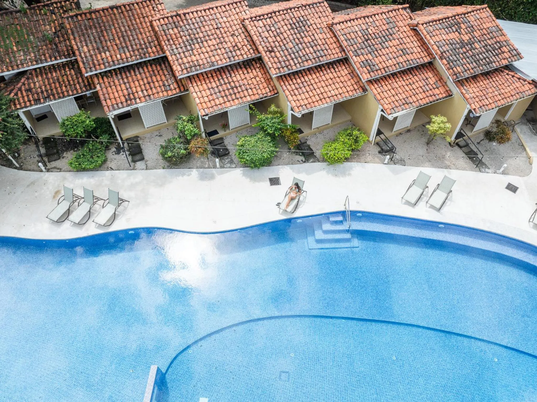 Swimming pool in Seis Playas Hotel