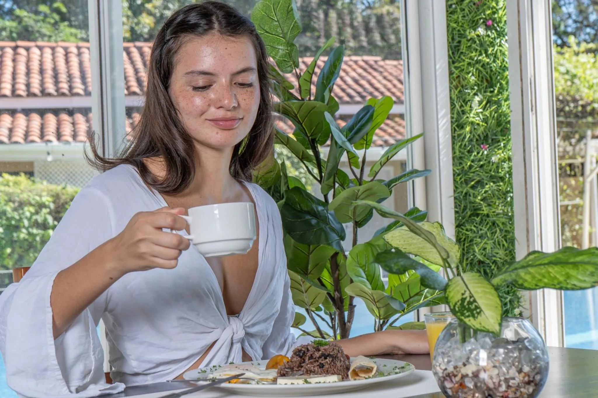 Breakfast in Seis Playas Hotel