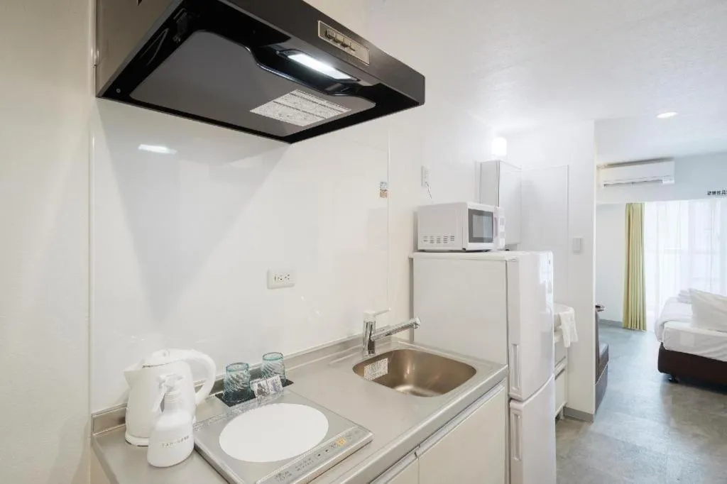 Bed in BIBI hotel kokusaidori