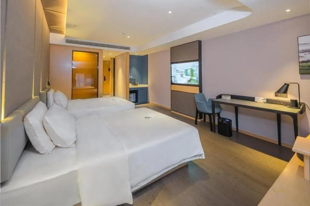 Bed in Atour Hotel Nanchang Longding Chadu East Jiefang Road