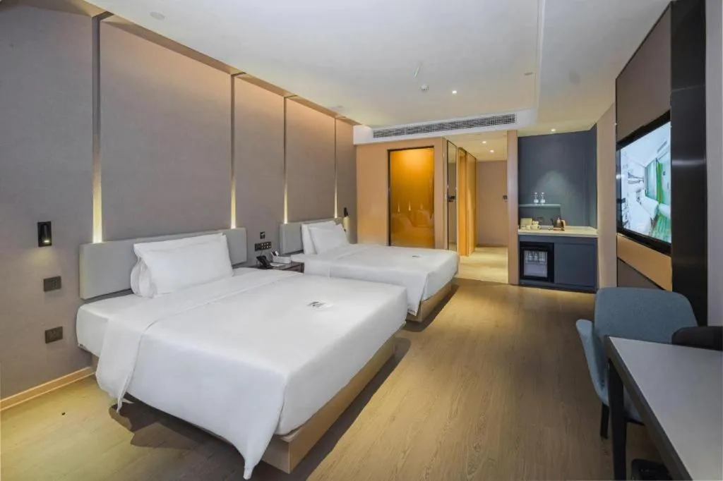 Bed in Atour Hotel Nanchang Longding Chadu East Jiefang Road