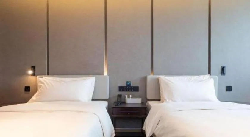 Bed in Atour Hotel Taiyuan Inner Ring