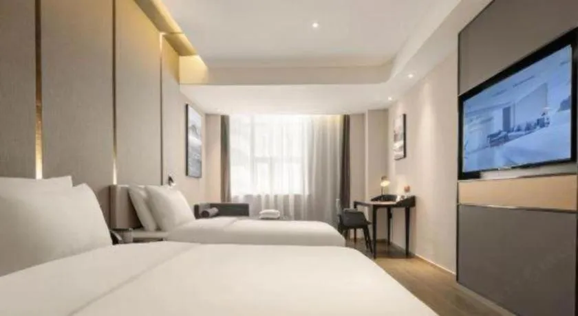 Bed in Atour Hotel Taiyuan Inner Ring