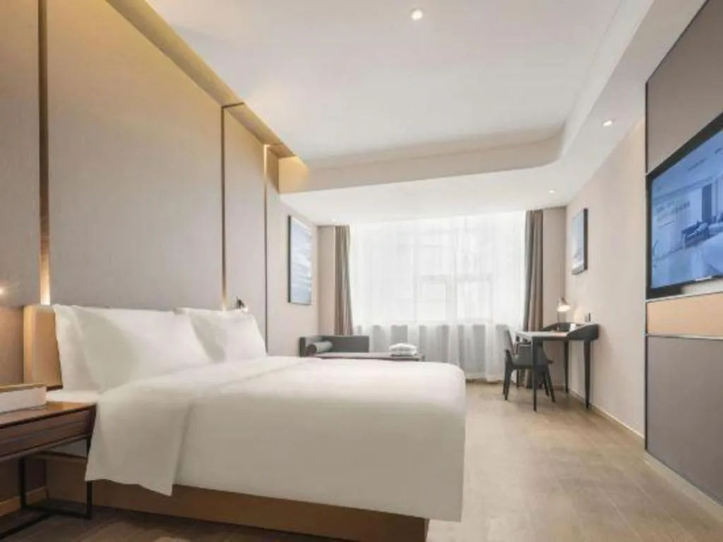 Bed in Atour Hotel Taiyuan Inner Ring