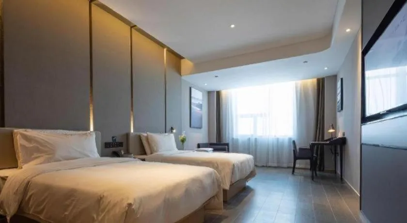Bed in Atour Hotel Taiyuan Inner Ring