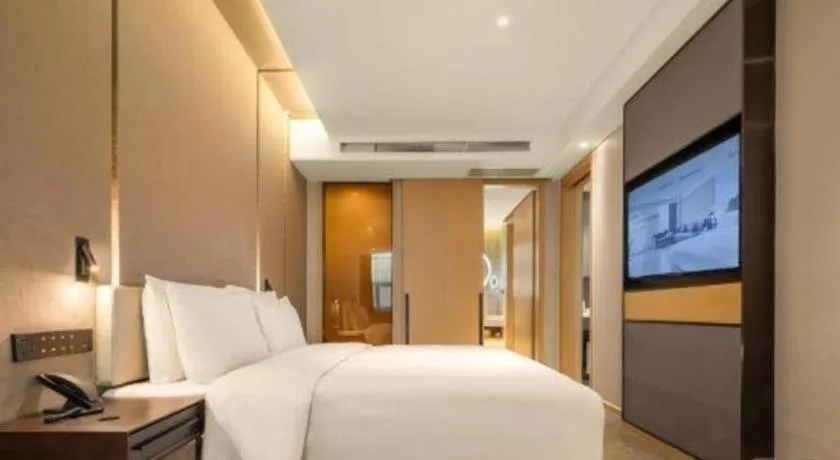 Bed in Atour Hotel Taiyuan Inner Ring