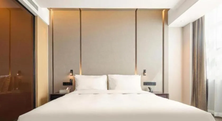 Bed in Atour Hotel Taiyuan Inner Ring