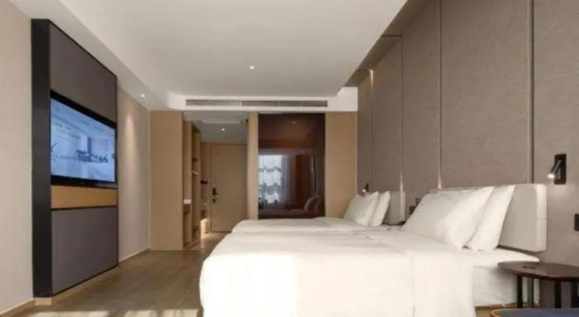 Bed in Atour Hotel Taiyuan Inner Ring